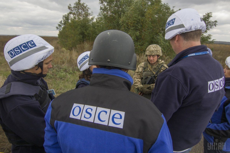 Россия обвинила Украину в гибели наблюдателя ОБСЕ на оккупированной части Луганской области