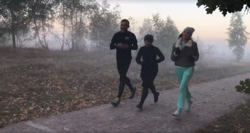 Тимошенко пробежала 12 километров и готовится к марафону в Мюнхене (видео)