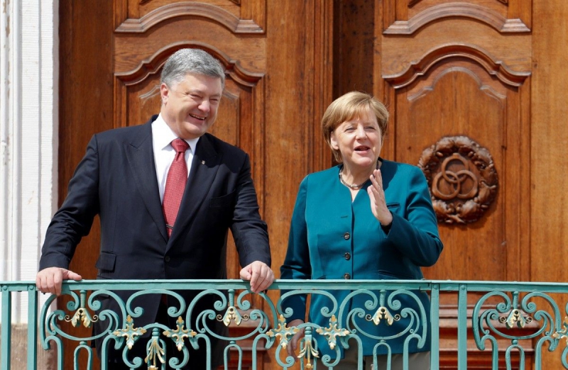 Порошенко и Меркель скоординировали позиции по миротворцам ООН на оккупированном Донбассе