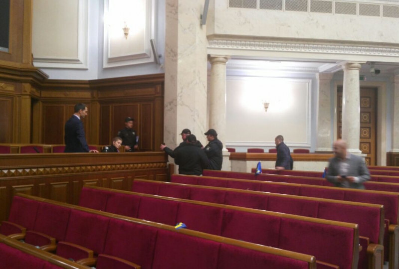 Дымовая шашка в Раде: Левченко может получить представление на снятие неприкосновенности (фото)