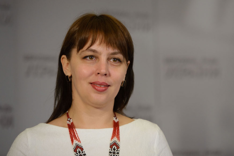 "Самопомич" исключила из фракции депутата Веселову за инициирование законопроектов, отрицающих оккупацию