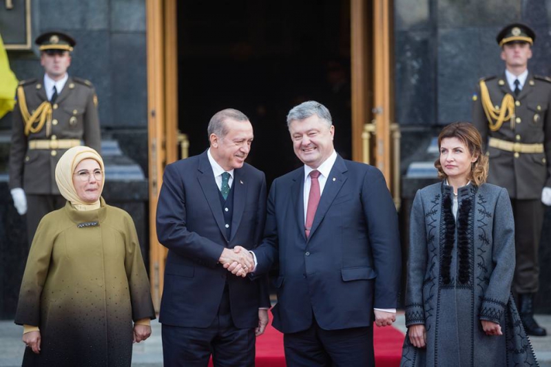 Встреча Порошенко и Эрдогана длилась более трех часов 