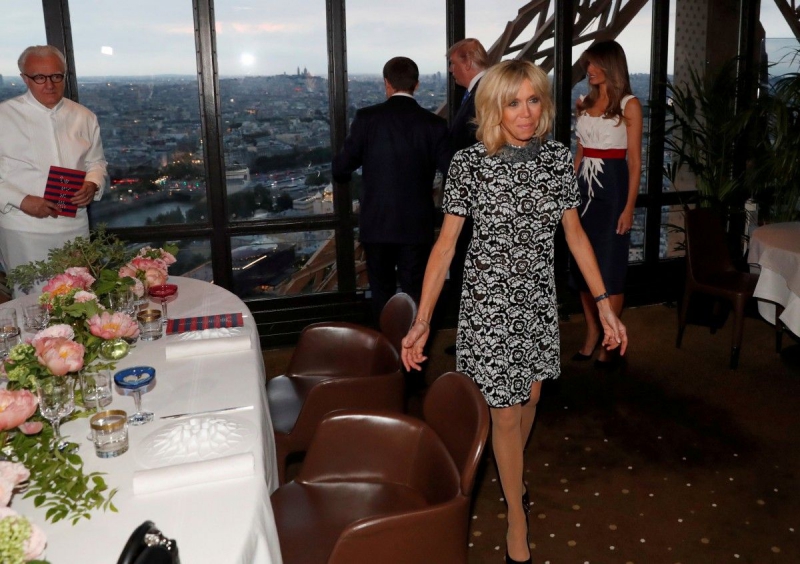 Марина Порошенко и Бриджит Макрон встретились в Нью-Йорке (фото)