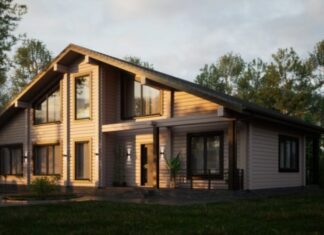 Дом из клееного бруса: современное решение для комфортного проживания