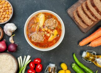 Рецепт супа с фрикадельками и рисом